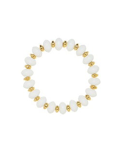 BRACCIALE ELEGANTE IN PERLA ED EMATITE - MUSEO CREATION