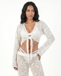 WERONIKA BIKINI SEQUINS VIOLET RED