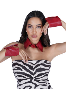 ELODIE COLLETTO E POLSINI CRANBERRY