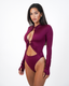 GINGER BODY ANELLI BURGUNDY