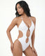 WERONIKA BIKINI SEQUINS VIOLET RED