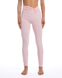 HALCYON LEGGINGS INTRECCIO DUSTY PINK