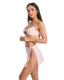 HALIA PAREO MARE TESSUTO LEGGERO DUSTY PINK