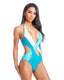 WANIA BIKINI CROSS BLUE TIFFANY