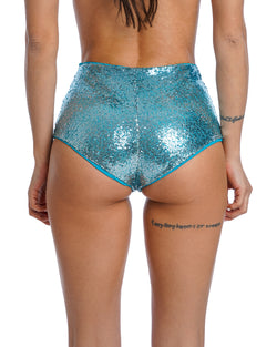 HEIRLOOM SHORT PAILLETTES DEEP TEAL