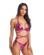 HOLYN BIKINI PAILLETTES BEGONIQUE