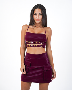 HOPE TOP BURGUNDY