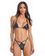 WERONIKA BIKINI SEQUINS VIOLET RED