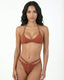 WERONIKA BIKINI SEQUINS VIOLET RED