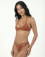 WERONIKA BIKINI SEQUINS VIOLET RED