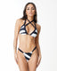 WANIA BIKINI INCROCIO BLACK WHITE