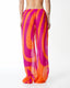 WRENNA FUCHSIA ORANGE DRAWSTRING PANTS